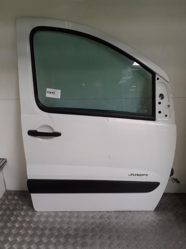 Porte avant droit CITROEN JUMPY 2 Blanc Banquise (EWP) Diesel - 1