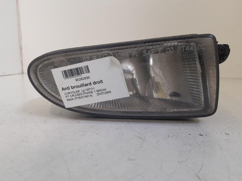 Fendinebbia destro (luci) CHRYSLER PT CRUISER PHASE 1 BREAK Black (PX8/DT4014)  - 1