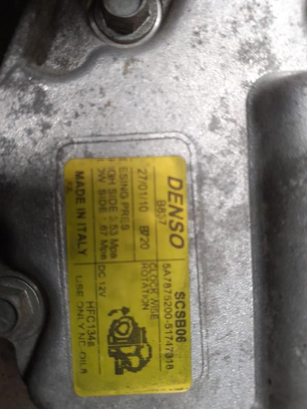Compressore clima FIAT 500 2 PHASE 1 Bianco Gioioso / Perla  (270A) Gasolina - 1