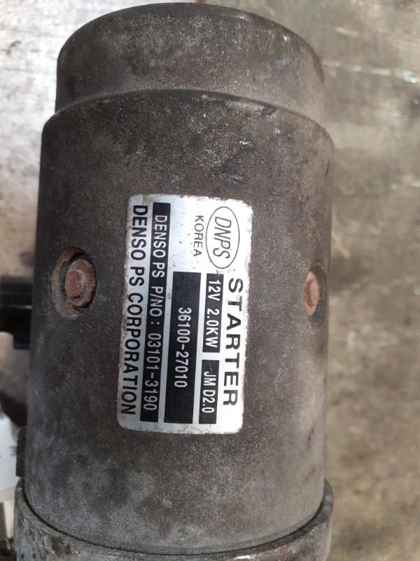 Motorino avviamento HYUNDAI SANTA FE 2 PHASE 1 Diésel - 1