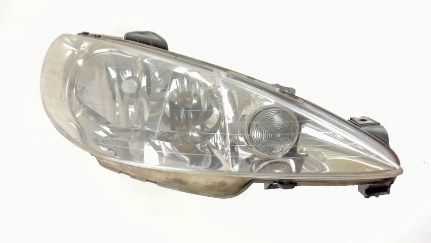 Phare Avant Droit Pour Peugeot 206 Phase 2 Break - Réf 6205S9, D'occasion En Bon état