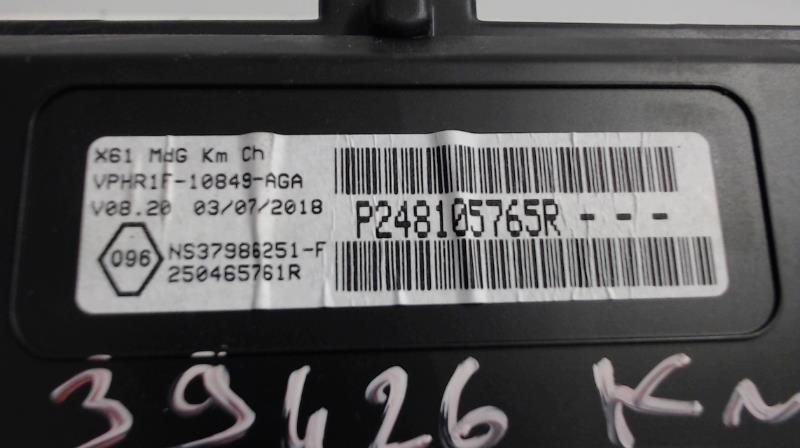 Compteur RENAULT KANGOO 2 PHASE 2 Diesel - 1