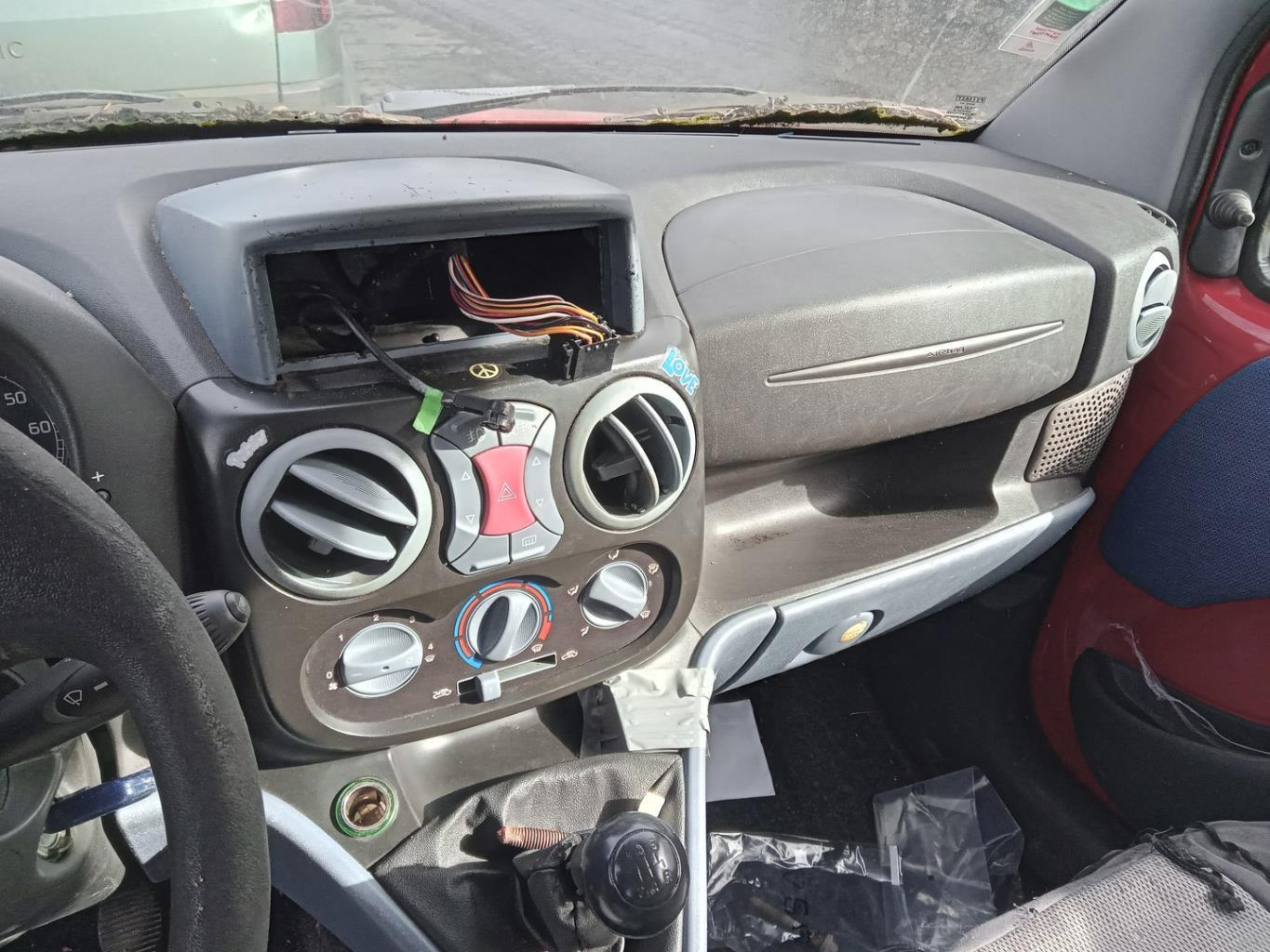 Commande chauffage FIAT DOBLO 1 PHASE 1 Diesel - 1