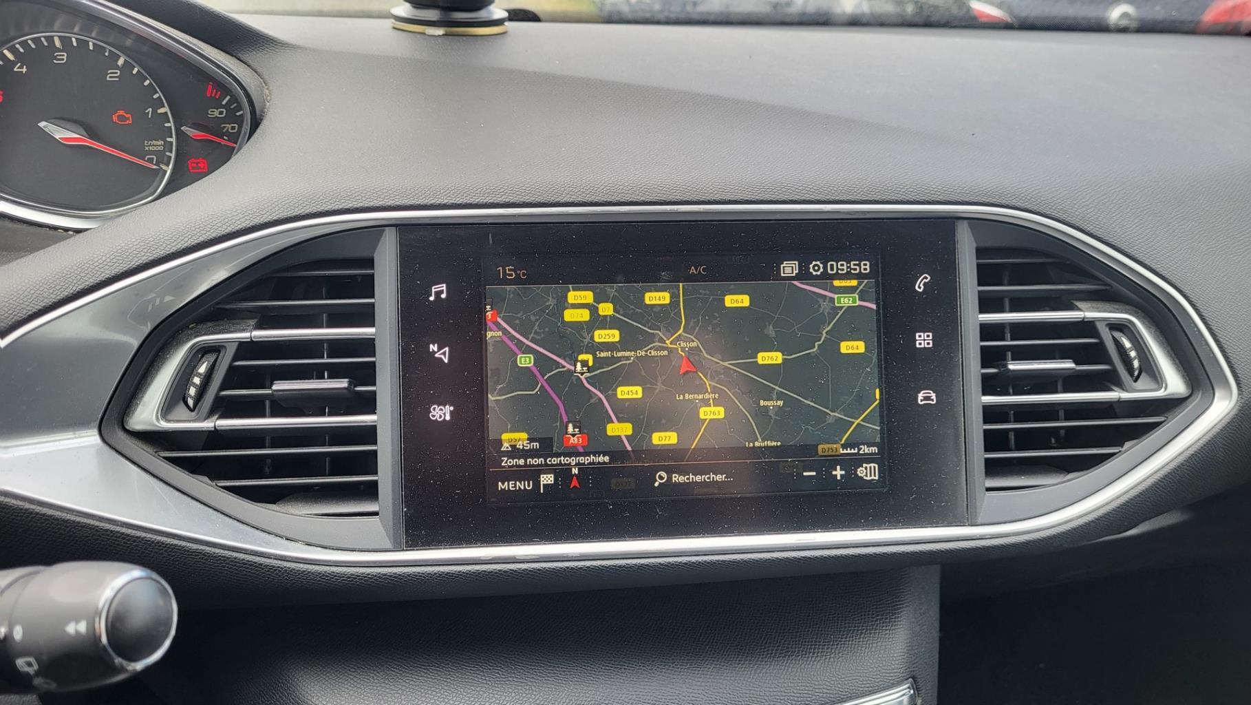 Ecran GPS PEUGEOT 308 2 SW PHASE 2 BREAK Diesel - 1