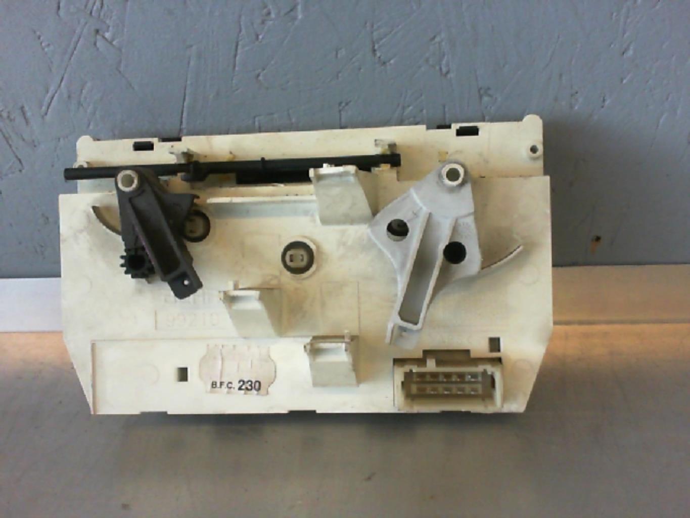 Commande chauffage PEUGEOT 206 PHASE 1 Diesel - 1