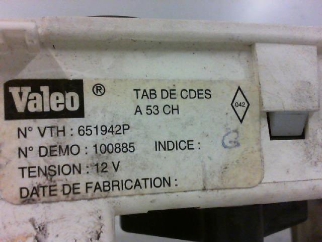 Commande chauffage RENAULT SCENIC 1 PHASE 1 Essence - 1