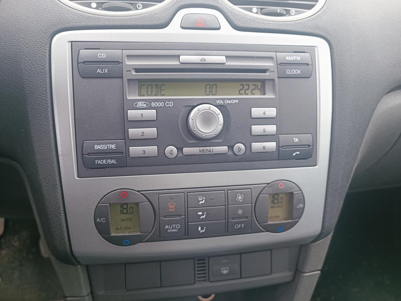 Autoradio d'origine FORD FOCUS 2 PHASE 1 Diesel - 1