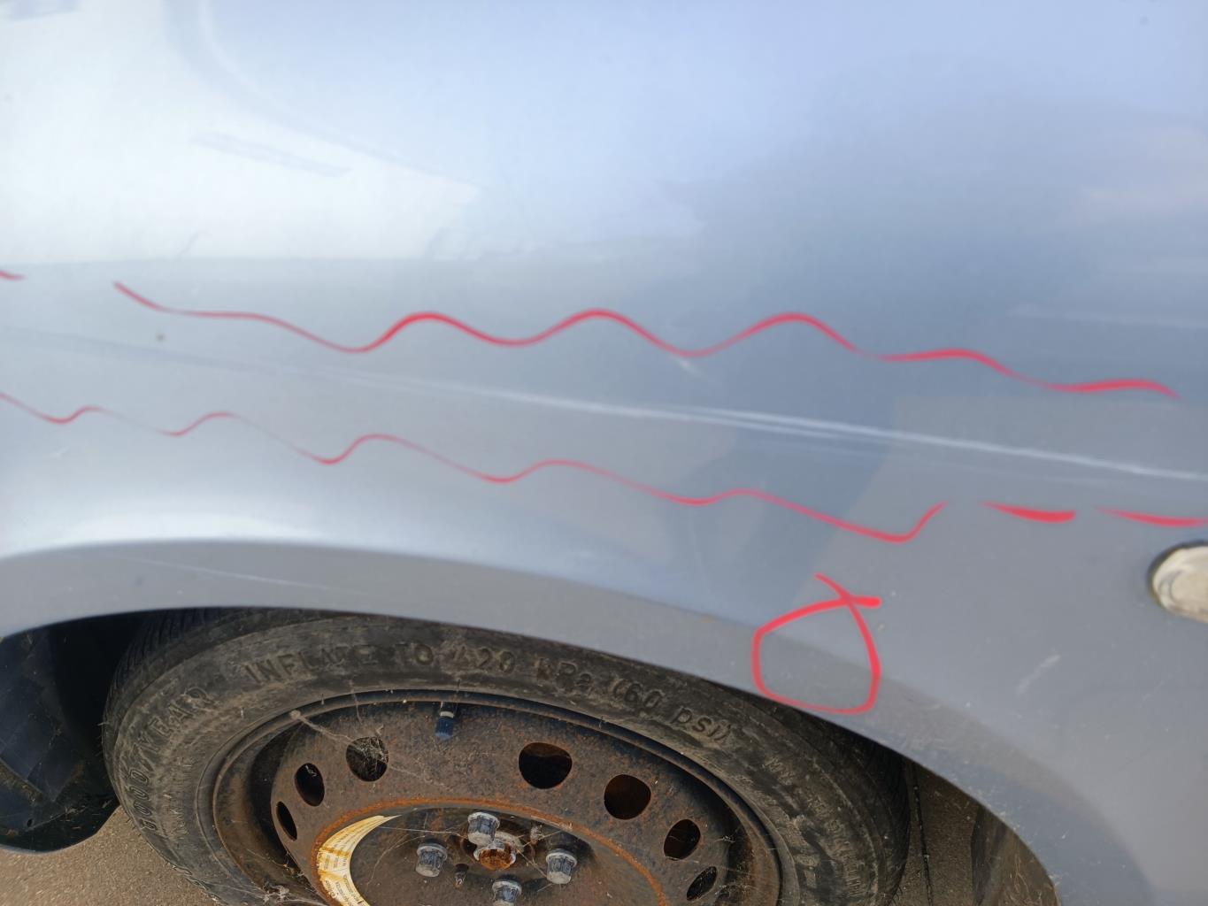 Parafango anteriore sinistro FIAT MULTIPLA PHASE 2 Diésel - 1