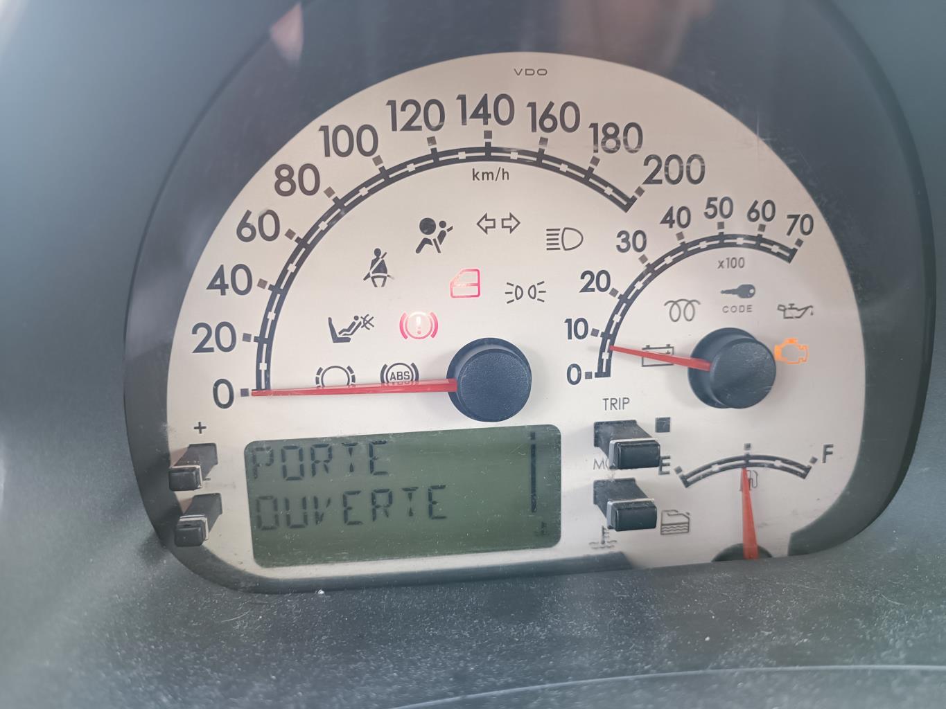 Compteur FIAT MULTIPLA PHASE 2 Diesel - 1