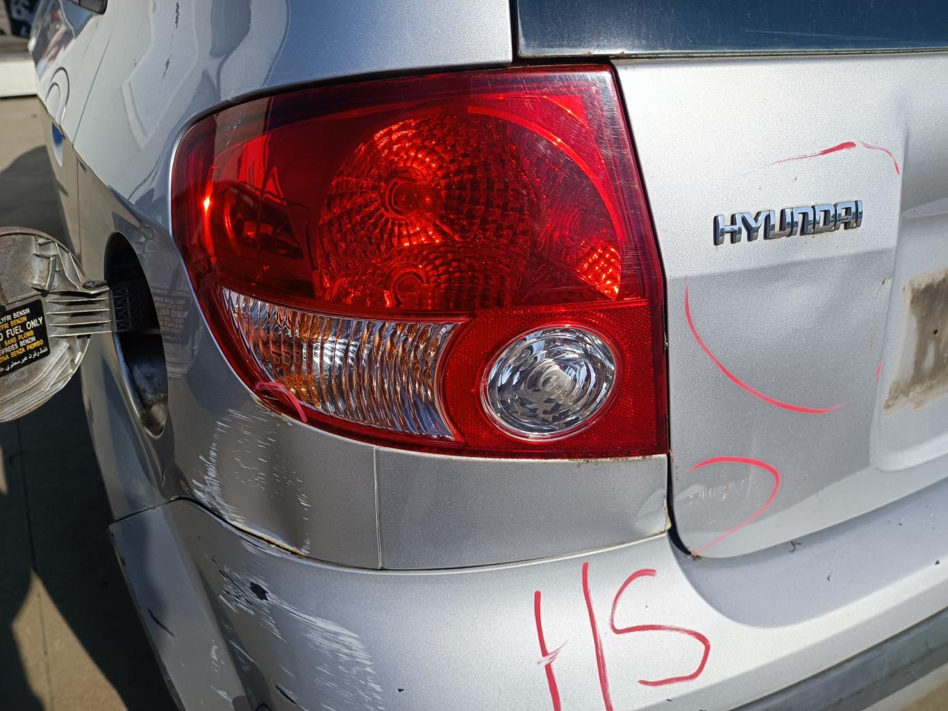 Fanale posteriore principale sinistro (luci) HYUNDAI GETZ PHASE 1 Gasolina - 1