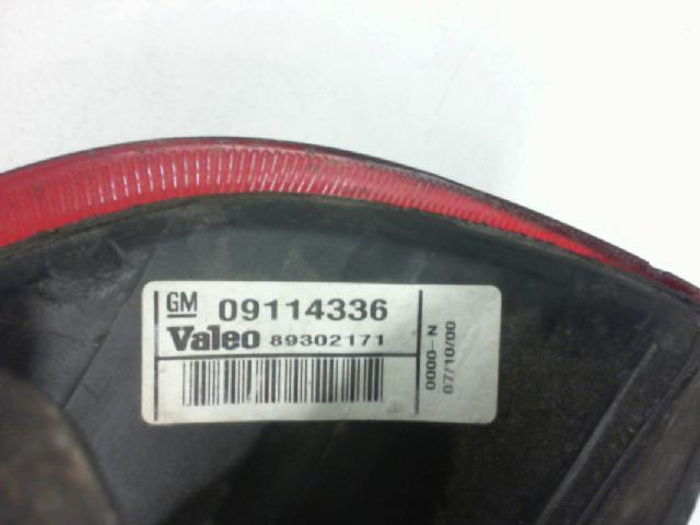 Fanale posteriore principale sinistro (luci) OPEL CORSA C PHASE 1 Gasolina - 1