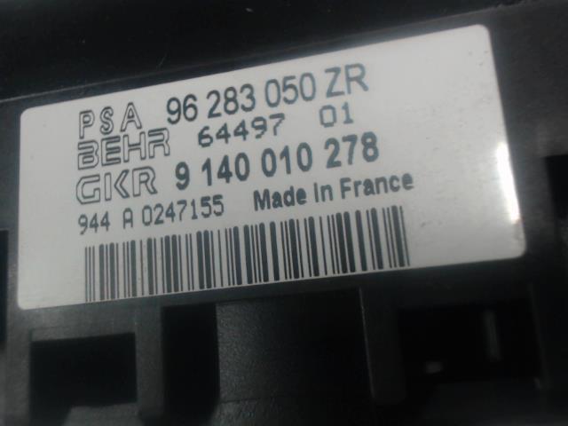 Commande chauffage PEUGEOT 206 PHASE 1  - 1