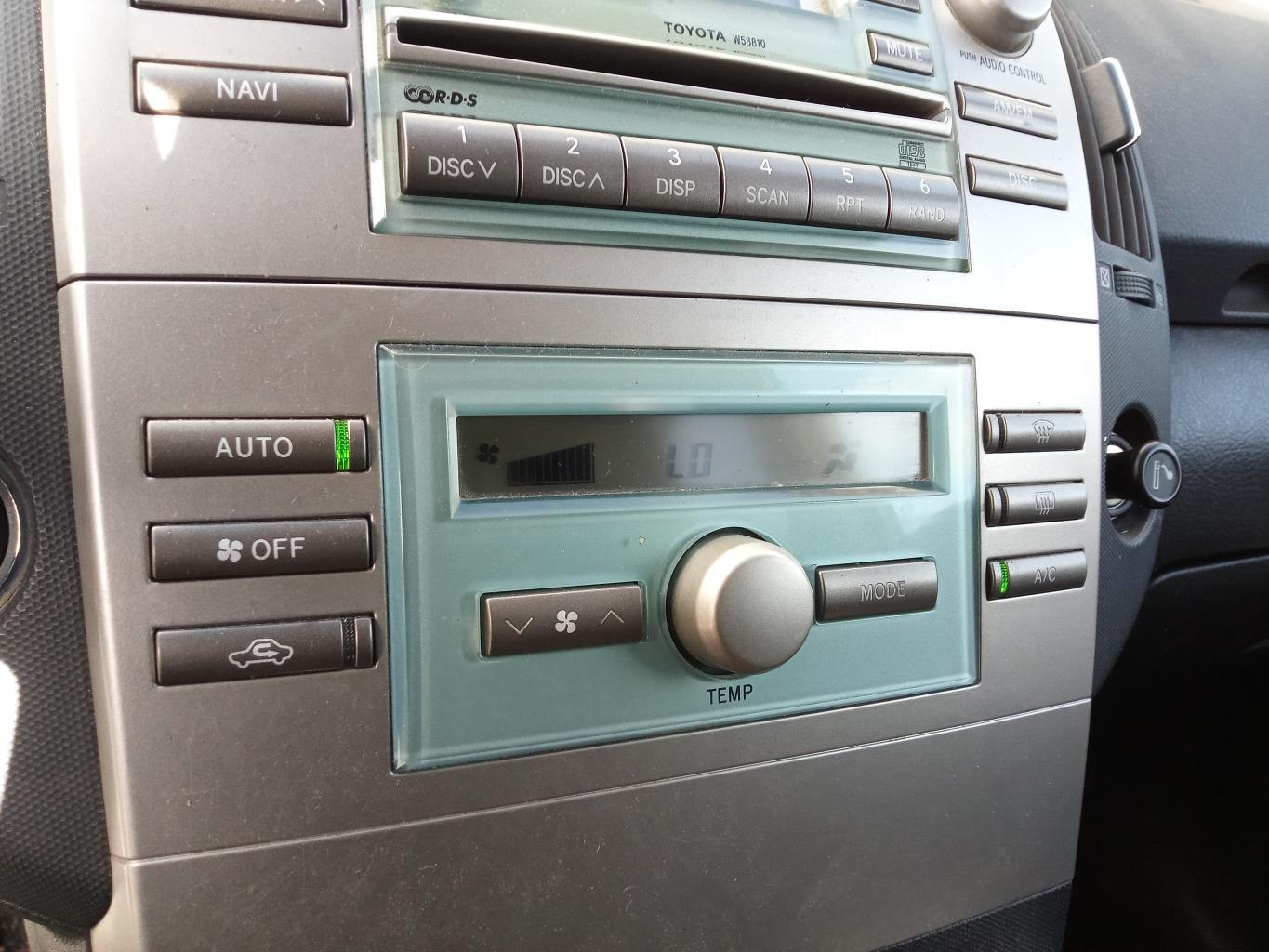 Commande chauffage TOYOTA COROLLA VERSO 2 PHASE 1 Diesel - 1