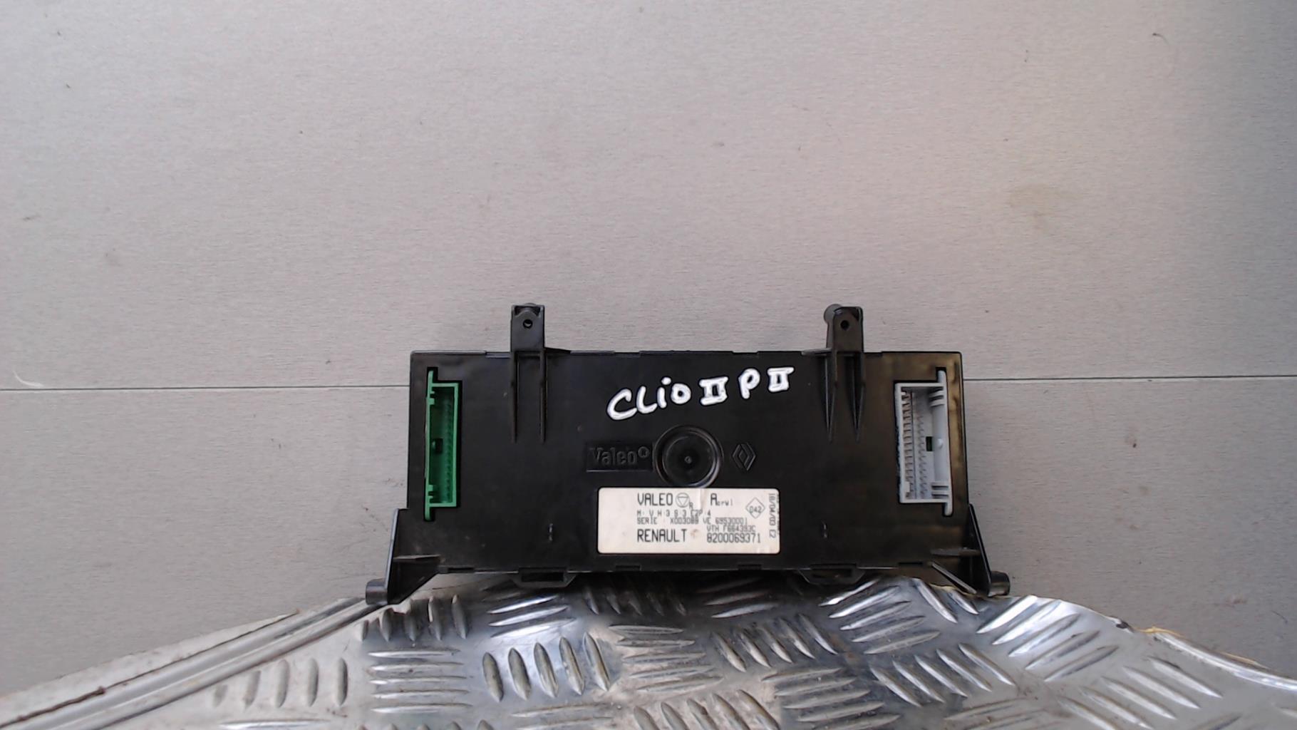 Commande chauffage RENAULT CLIO 2 PHASE 1 Diesel - 1
