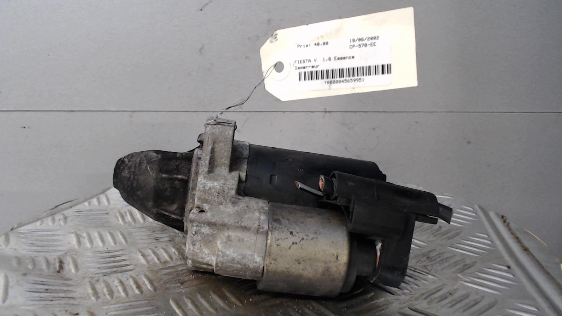 Demarreur FORD FIESTA 5 PHASE 1 Essence - 1