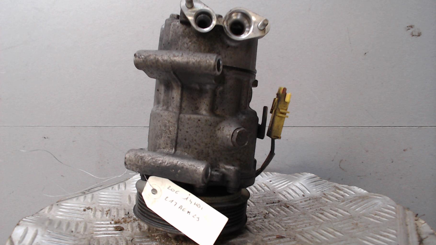 Compresseur clim PEUGEOT 206 PHASE 2 Diesel - 1