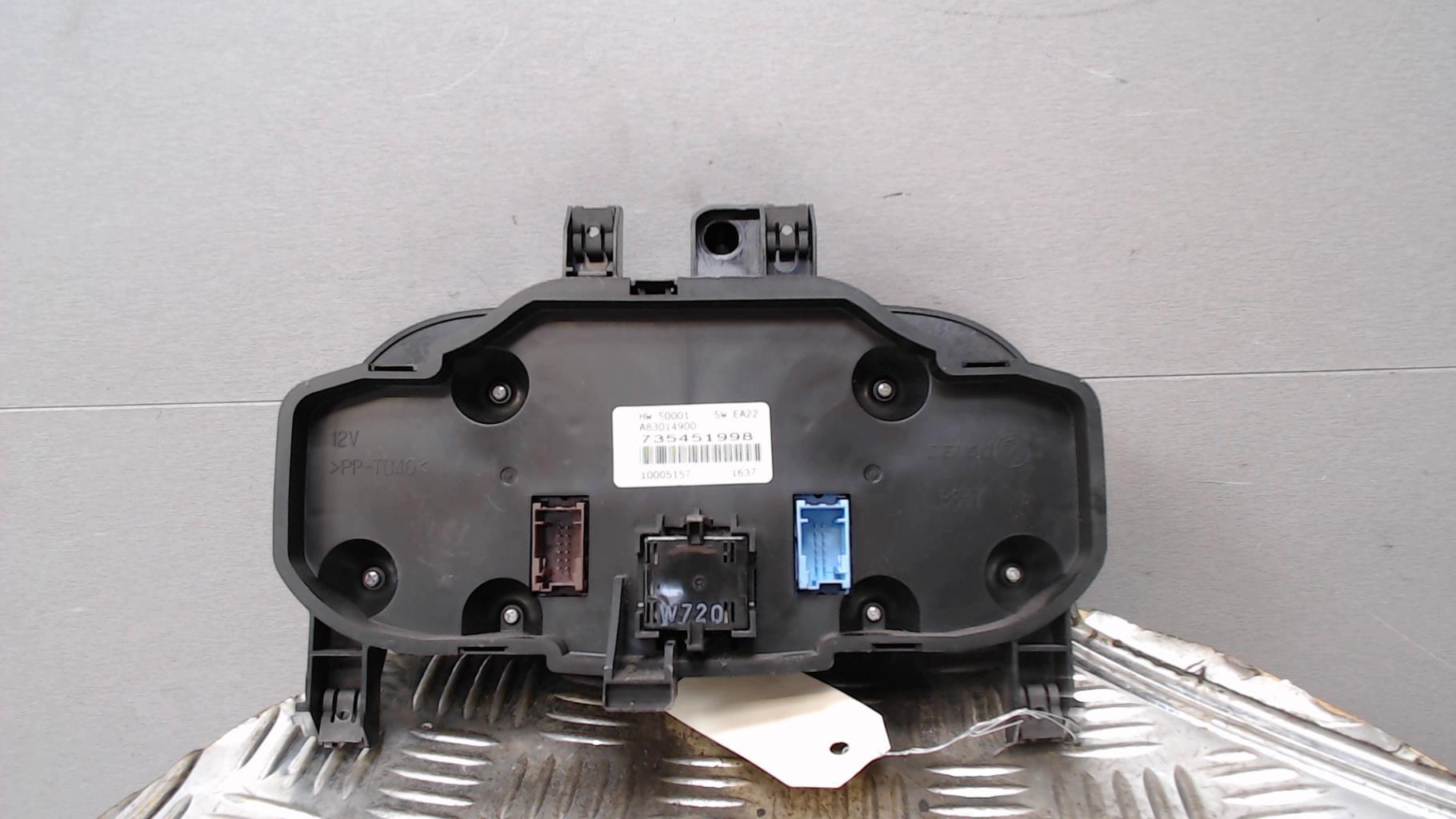 Commande chauffage FIAT 500 2 PHASE 1 Diesel - 1