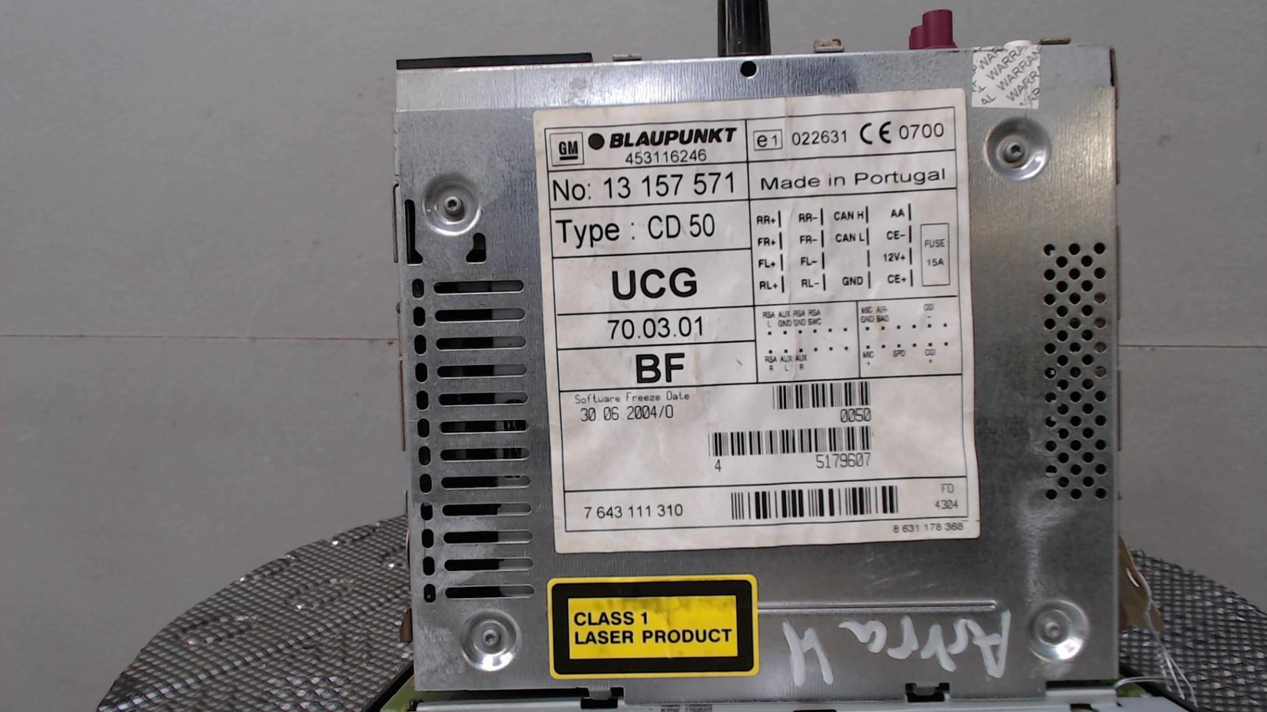 Autoradio OPEL ASTRA H GTC PHASE 1 Diesel - 1
