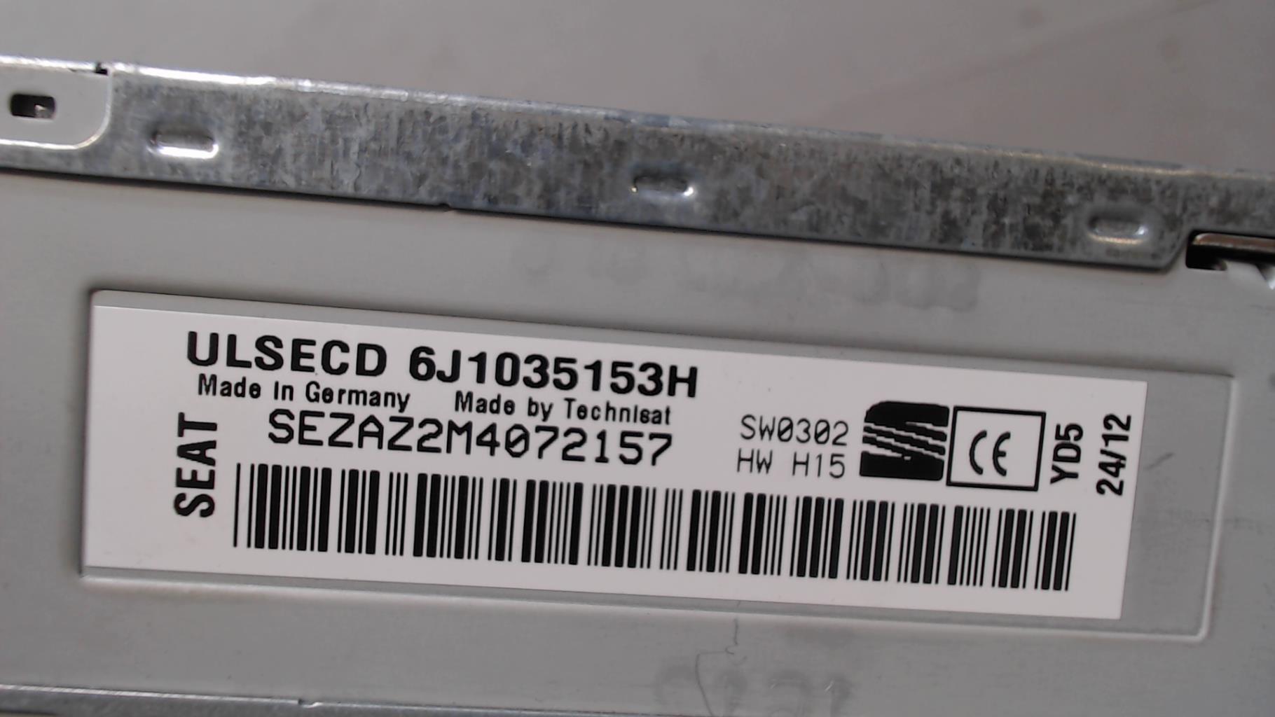 Autoradio SEAT IBIZA 4 PHASE 2 Diesel - 1