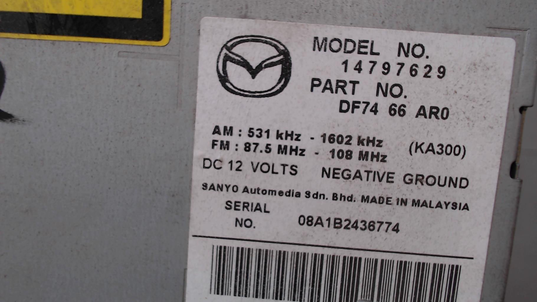 Autoradio MAZDA 2 2 PHASE 1 Diesel - 1