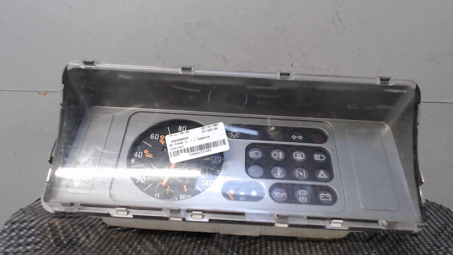 Compteur RENAULT R5 PHASE 2 Essence - 1