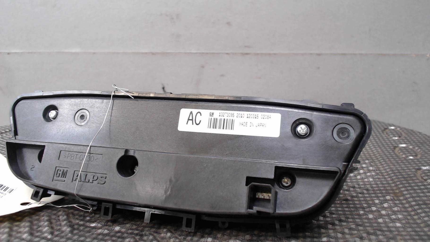 Commande chauffage OPEL INSIGNIA 1 PHASE 1 BREAK Diesel - 1