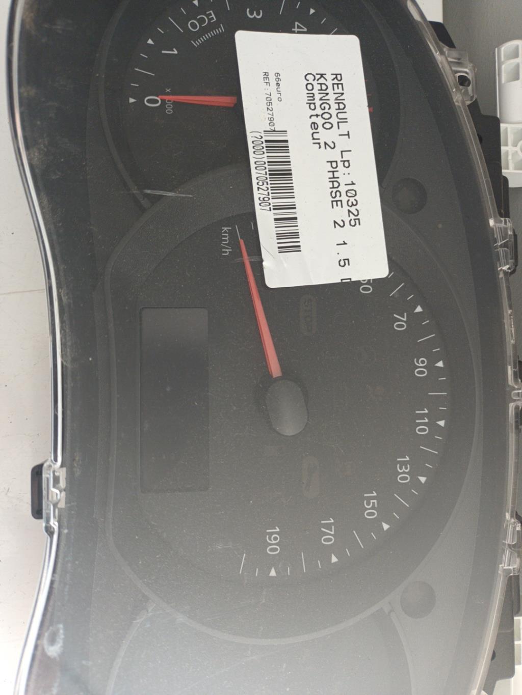 Compteur RENAULT KANGOO 2 PHASE 2 Diesel - 1