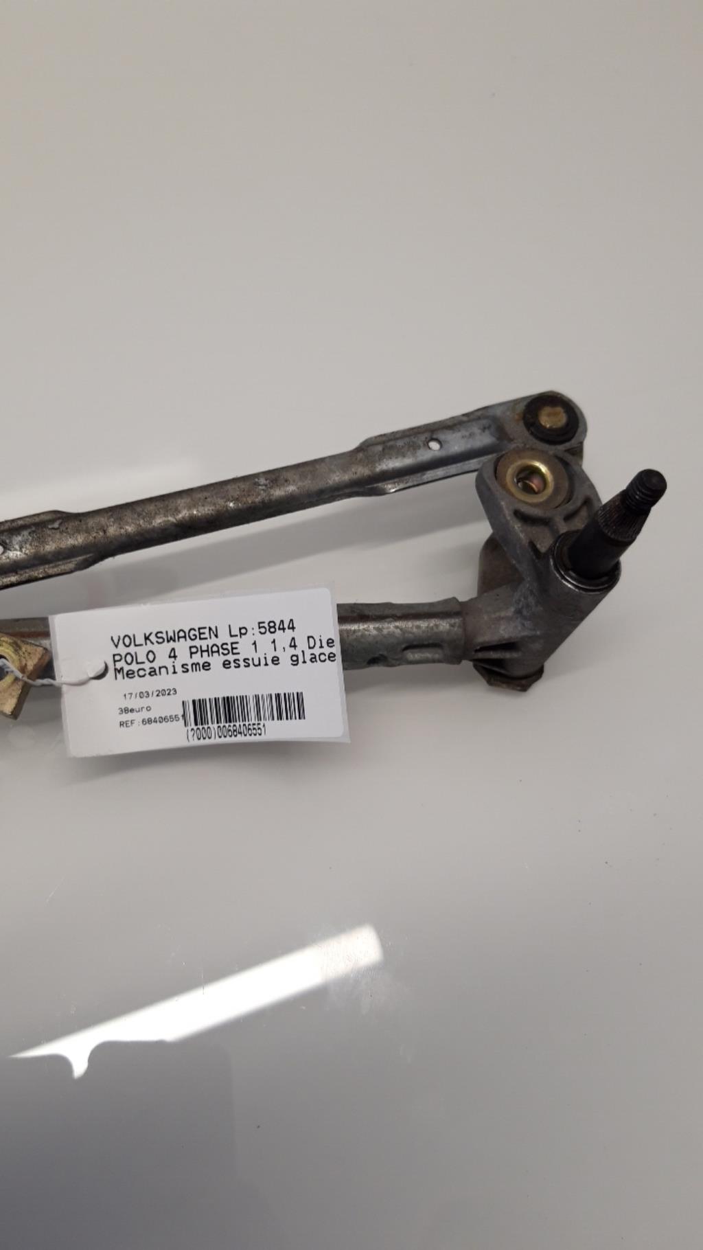 Meccanismo tergicristallo anteriore VOLKSWAGEN POLO 4 PHASE 1 Diésel - 1