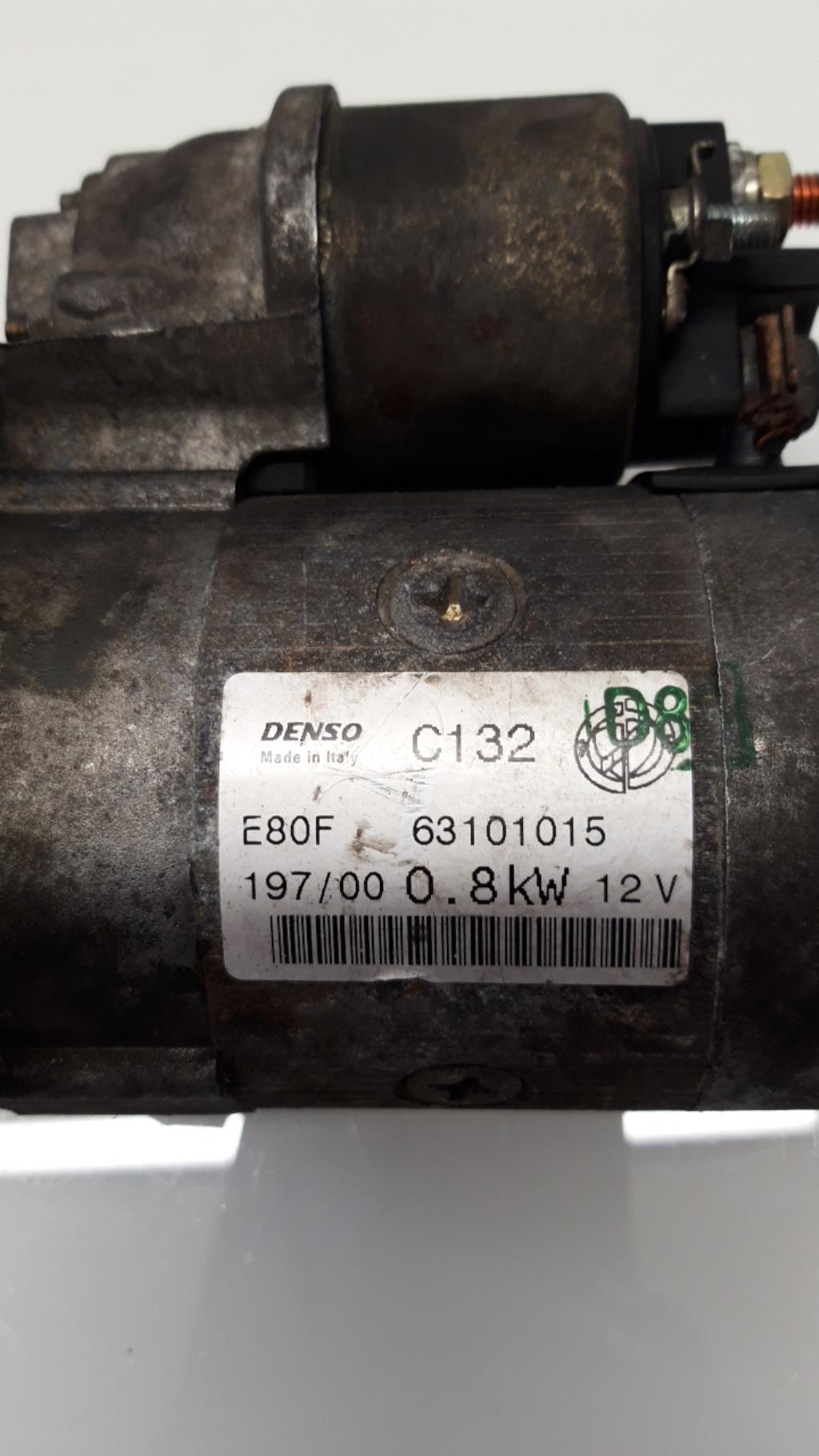 Motorino avviamento FIAT PUNTO 2 PHASE 1 Gasolina - 1