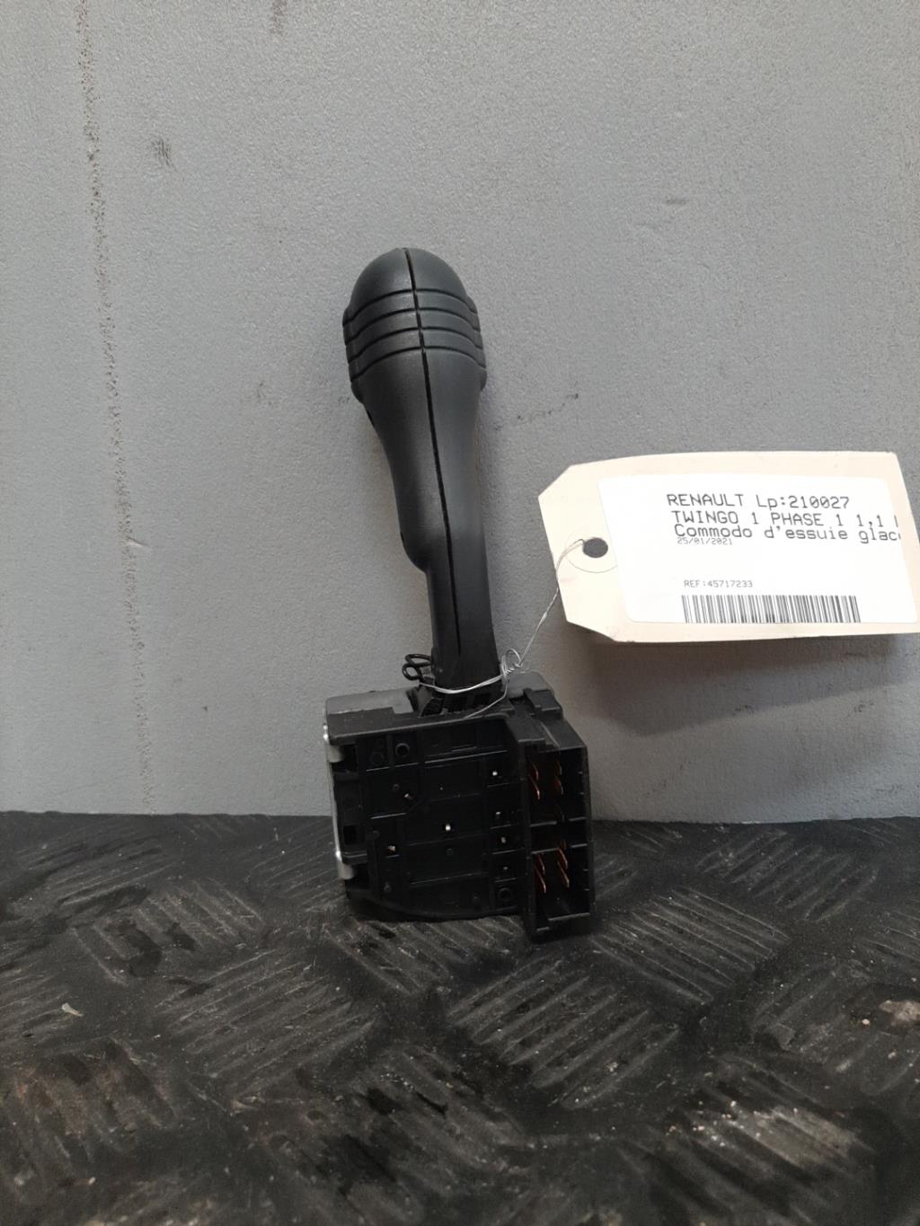Commodo d'essuie glaces RENAULT TWINGO 1 PHASE 1 Essence - 1
