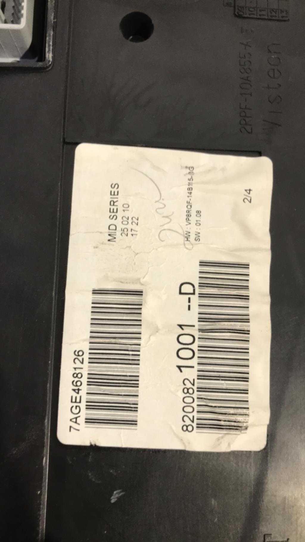 Compteur RENAULT CLIO 3 PHASE 2 Diesel - 1