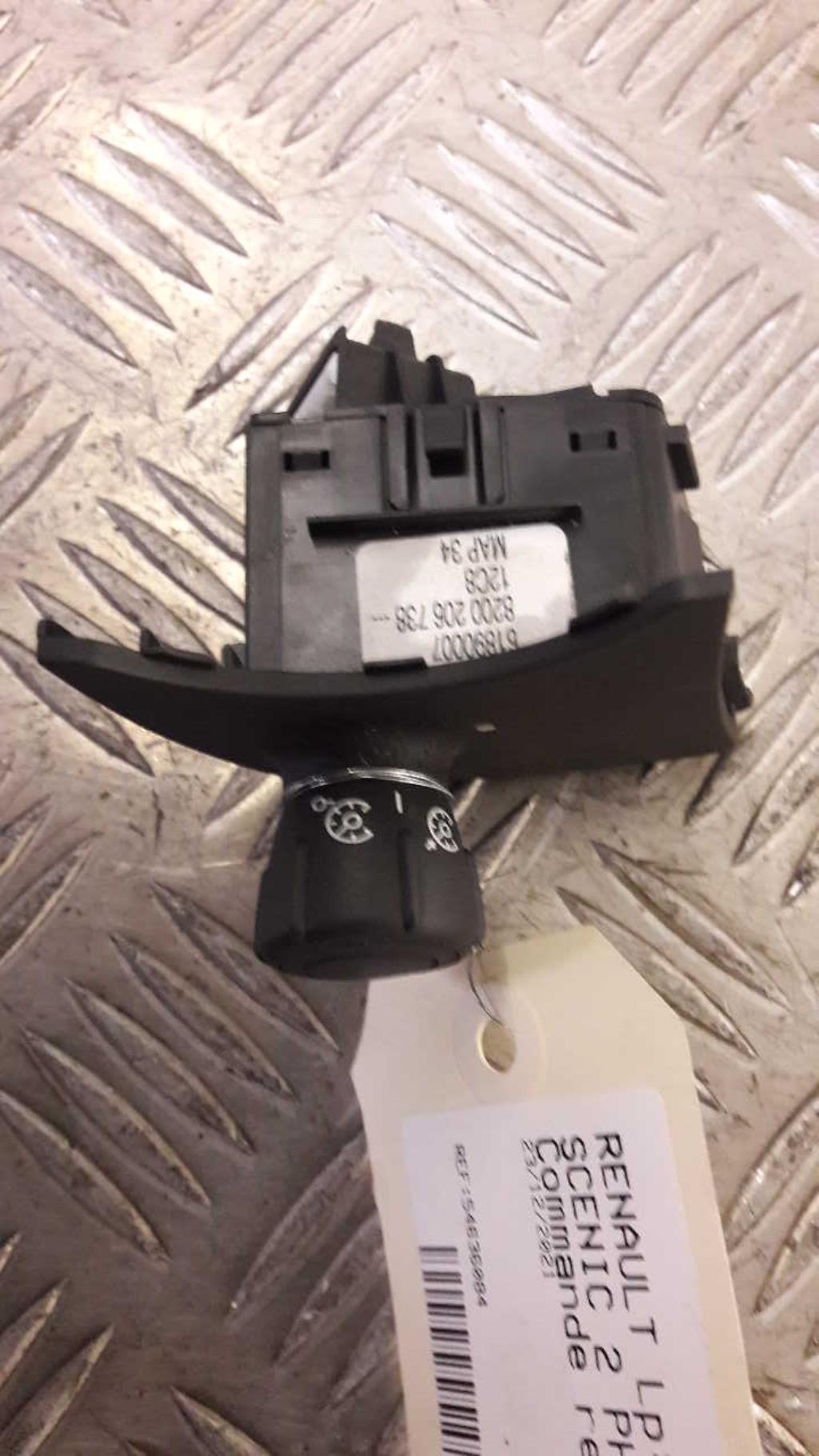 Commande regulateur vitesse RENAULT SCENIC 2 PHASE 1 Diesel - 1