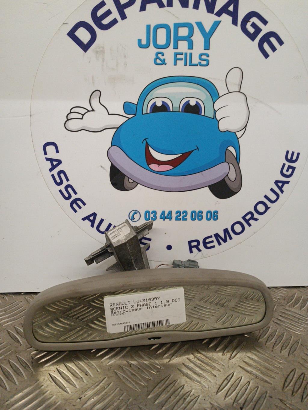 Retroviseur interieur RENAULT SCENIC 2 PHASE 1 Diesel - 1