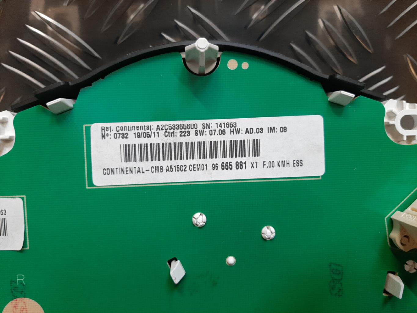 Compteur CITROEN C3 2 PHASE 1 Essence - 1