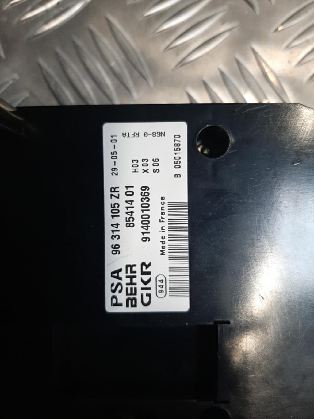 Commande chauffage CITROEN XSARA PICASSO PHASE 1 Diesel - 1