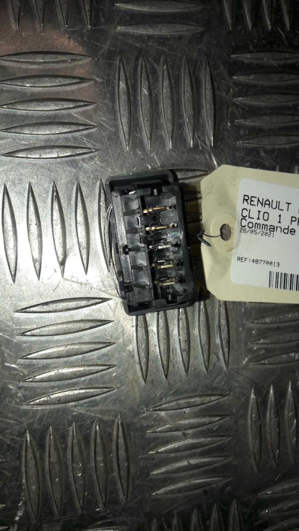 Commande degivrage lunette arriere RENAULT CLIO 1 PHASE 2 Diesel - 1