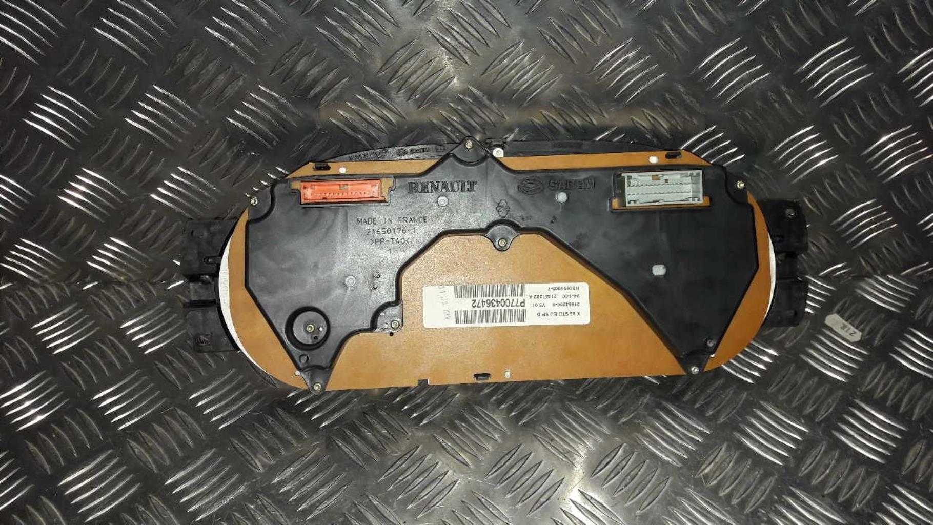 Compteur RENAULT CLIO 2 PHASE 1 Essence - 1