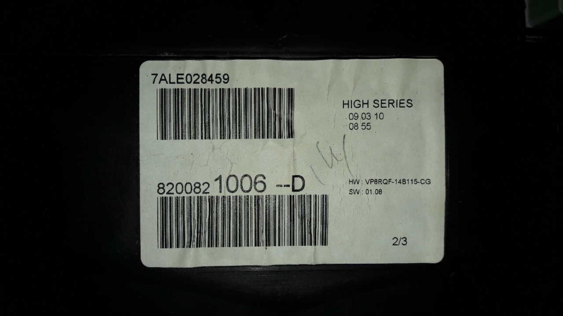 Compteur RENAULT CLIO 3 PHASE 2 BREAK Diesel - 1