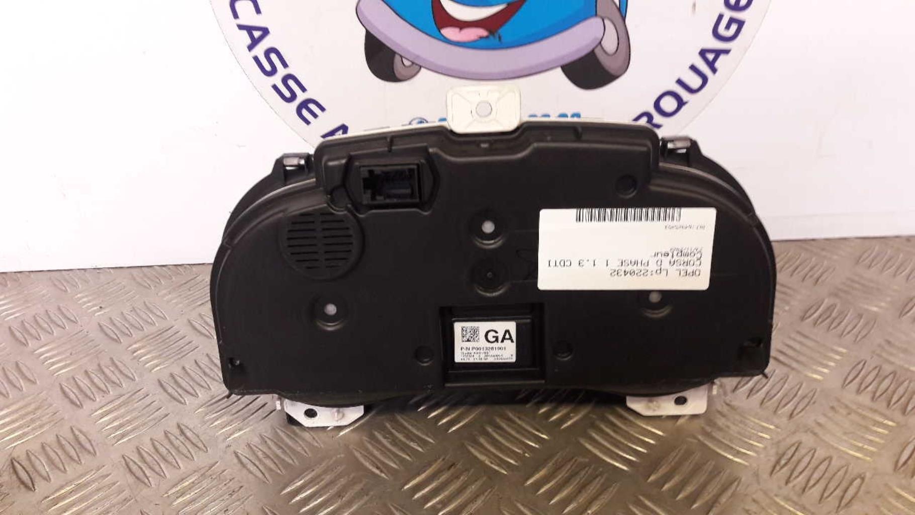 Compteur OPEL CORSA D PHASE 1 Diesel - 1