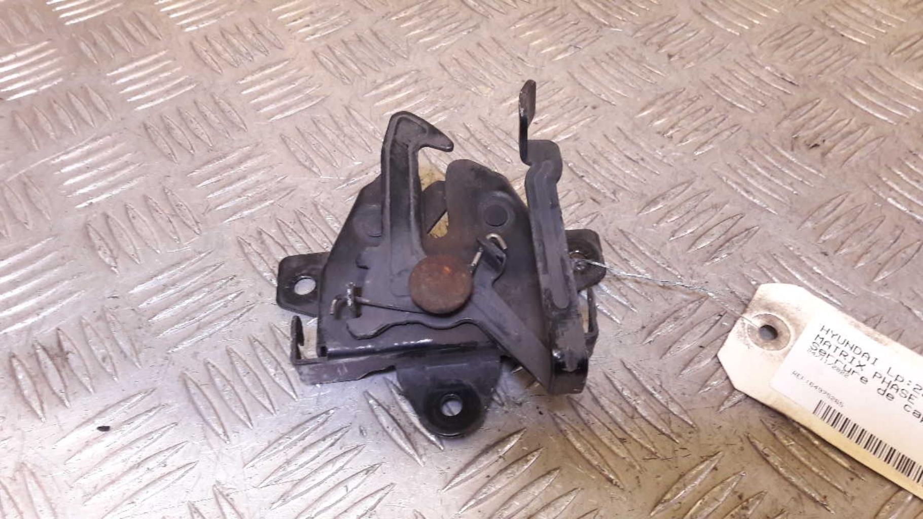 Serrure de capot HYUNDAI MATRIX PHASE 1 Diesel - 1