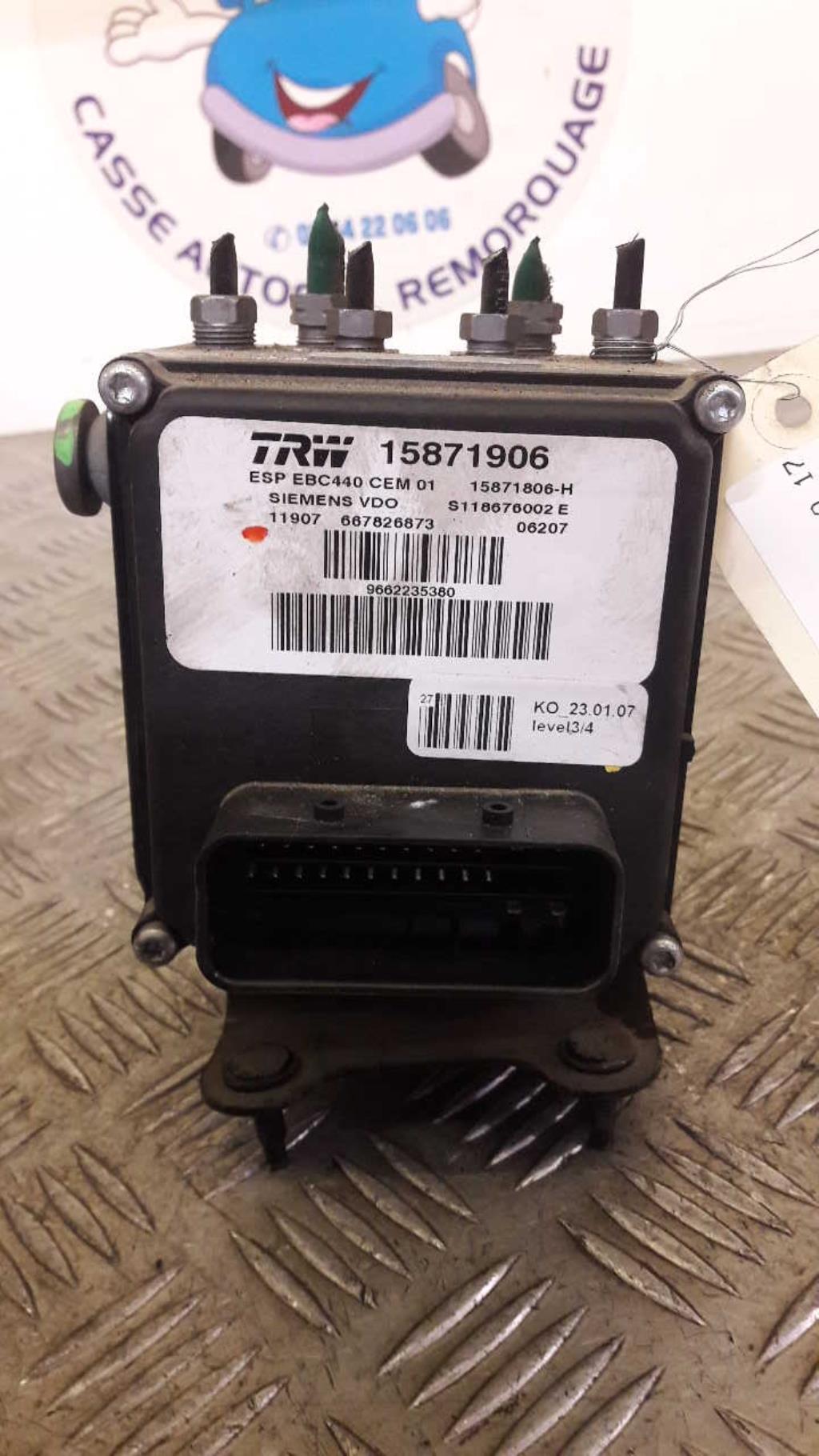Bloc ABS (freins anti-blocage) CITROEN C6 Diesel - 1