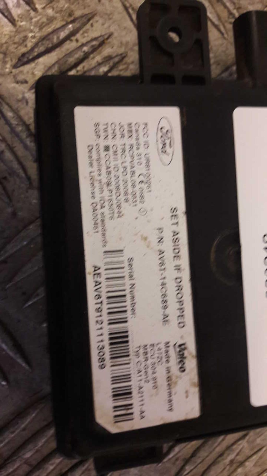 Boitier d'aide au stationnement FORD FOCUS 3 PHASE 1 Diesel - 1