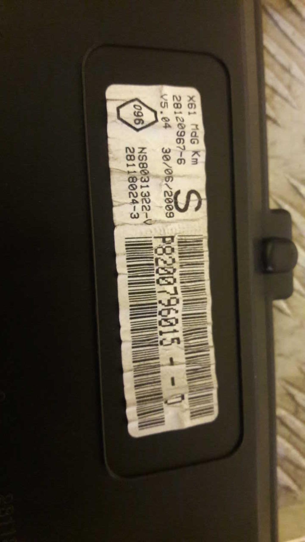 Compteur RENAULT KANGOO 2 PHASE 1 Diesel - 1