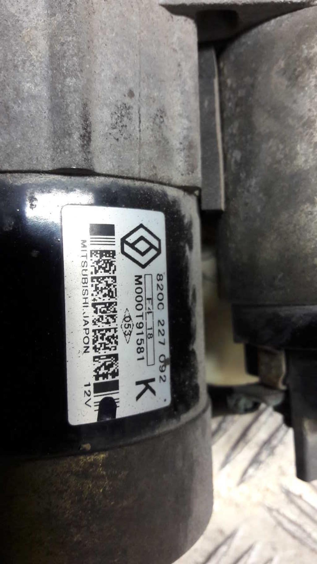 Demarreur RENAULT MEGANE 2 PHASE 1 Diesel - 1