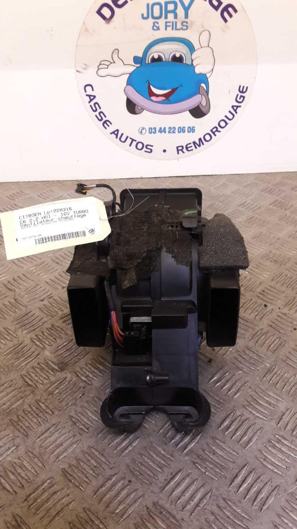 Ventilateur chauffage CITROEN C6 Diesel - 1