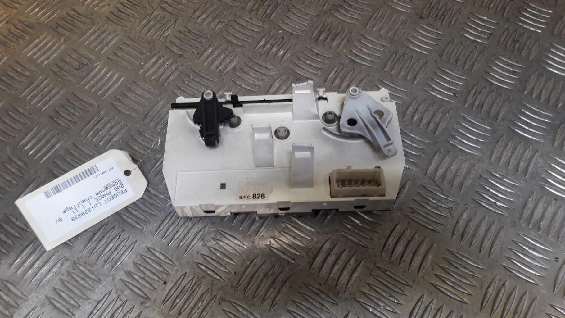 Commande chauffage PEUGEOT 206 PHASE 1 Essence - 1