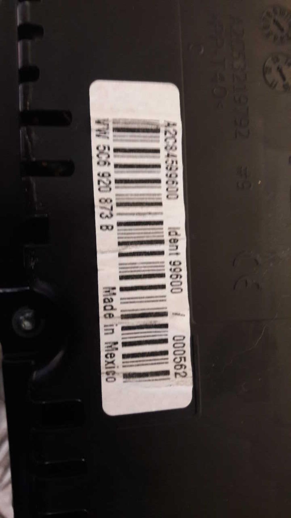 Compteur VOLKSWAGEN JETTA 4 Essence/Hybride - 1