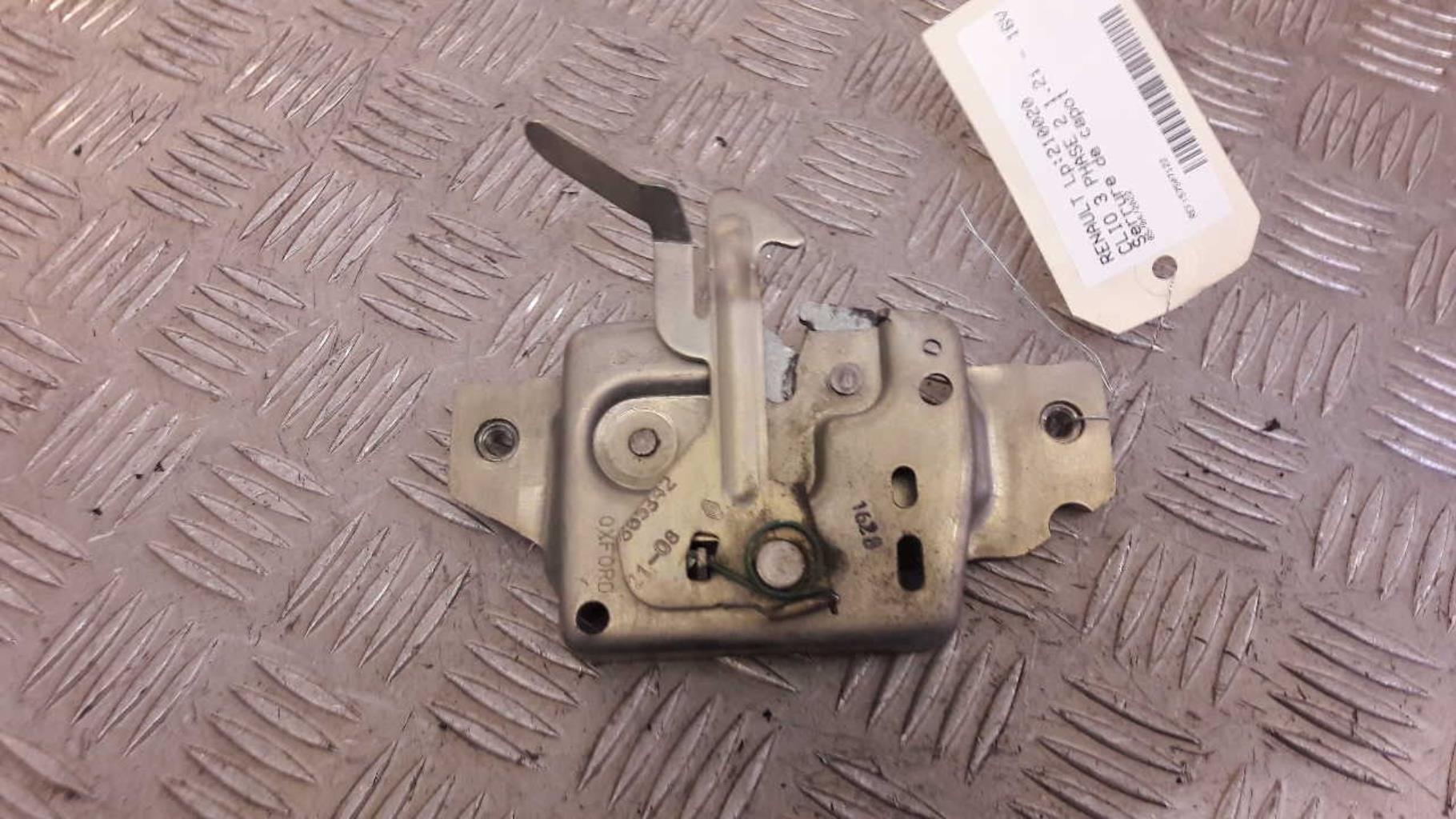 Serrure de capot RENAULT CLIO 3 PHASE 1  - 1