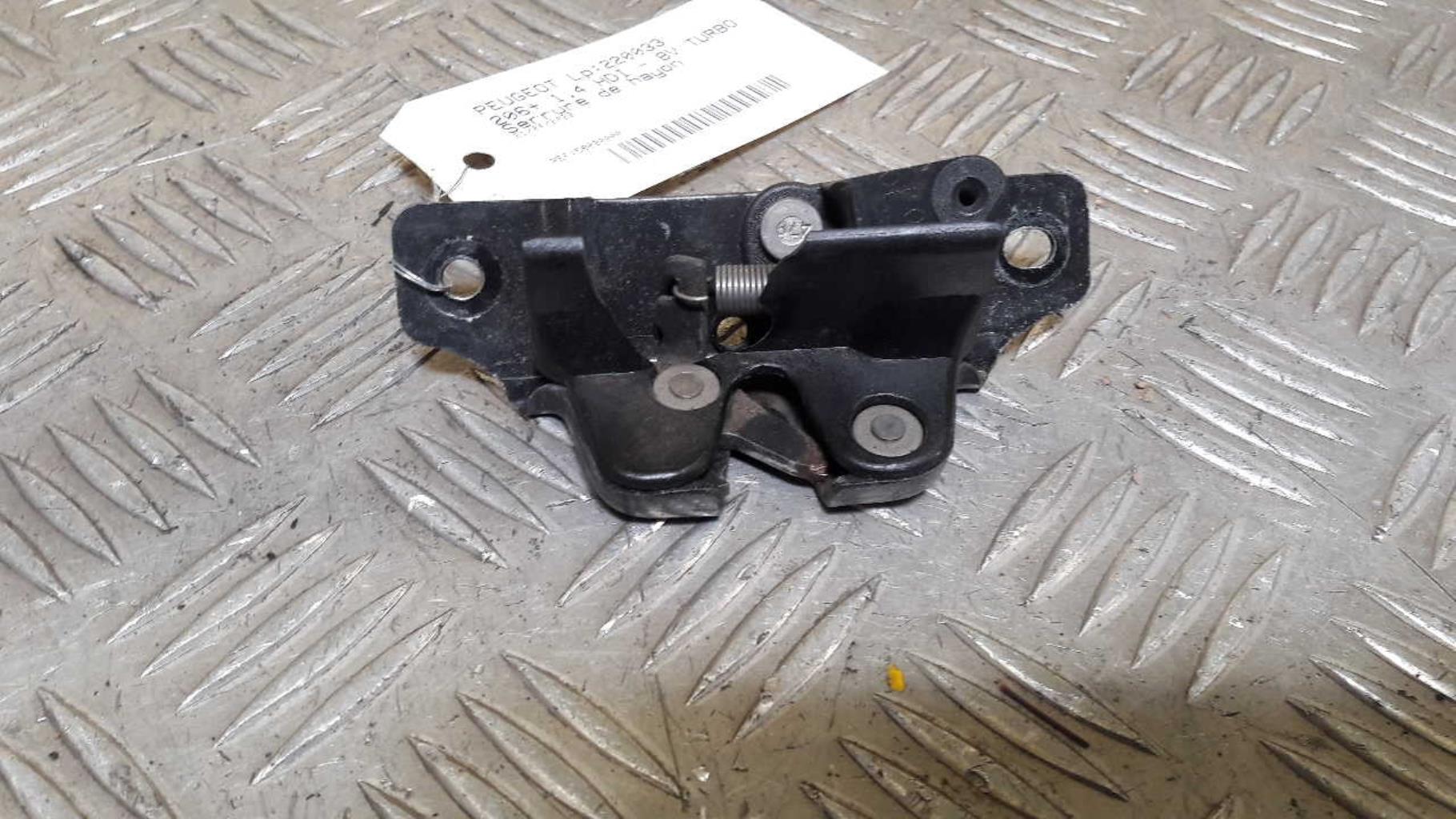 Serrure de hayon PEUGEOT 206+ Diesel - 1