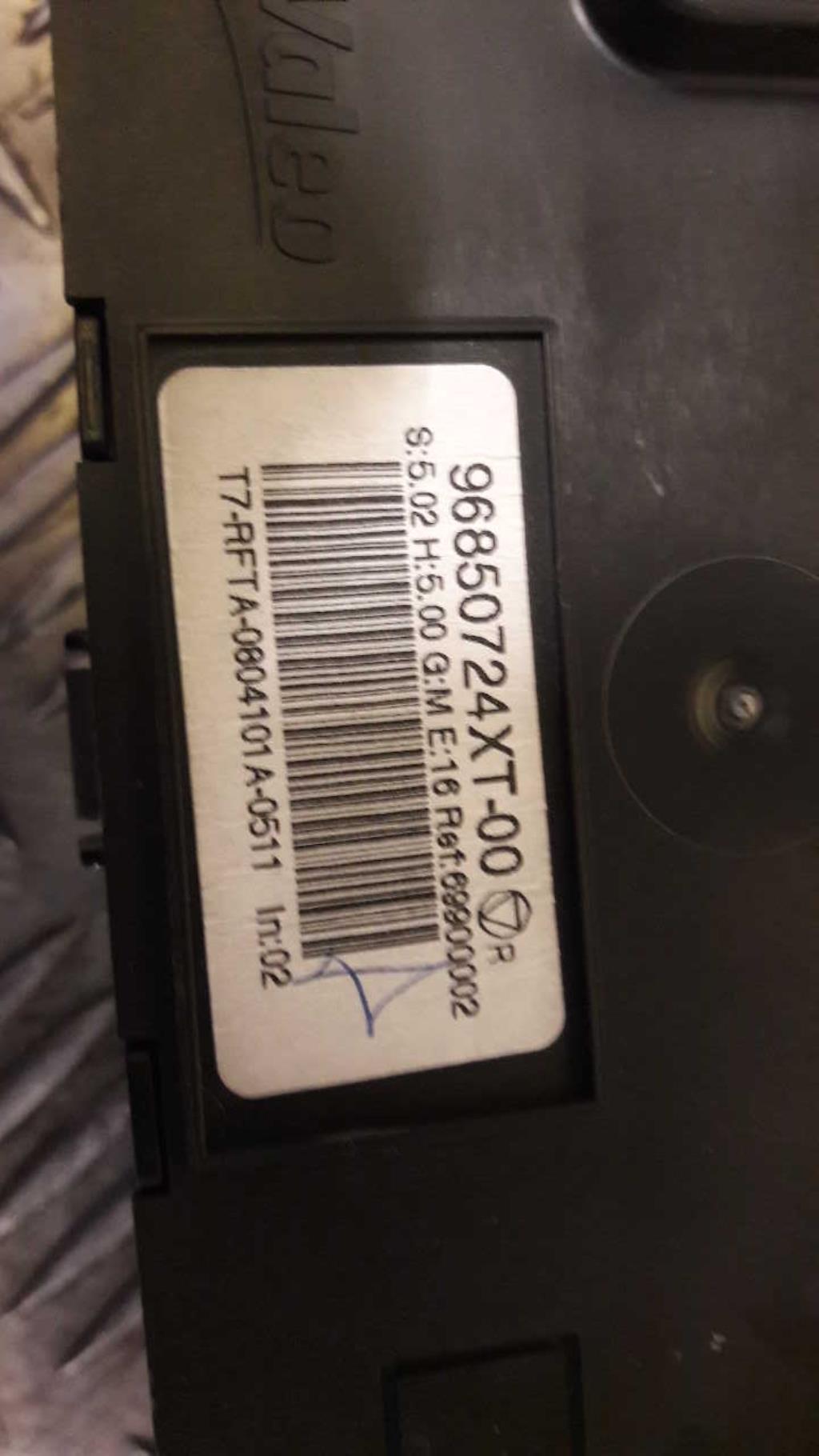 Commande chauffage PEUGEOT 308 1 PHASE 1 Diesel - 1